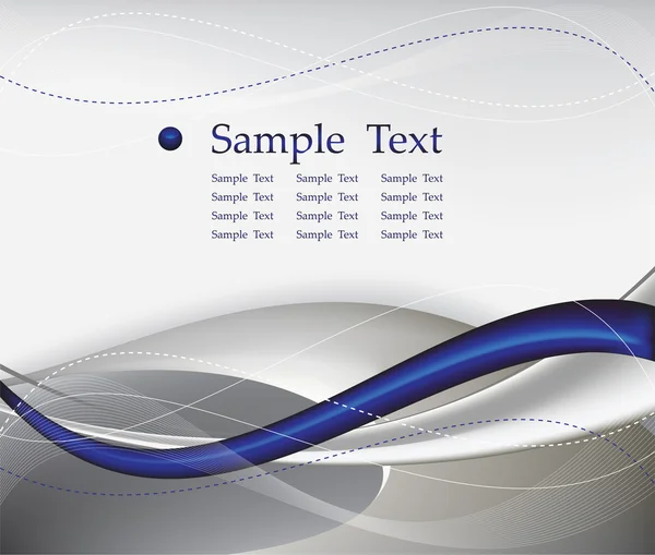 Blue tech composition abstraite de fond — Image vectorielle