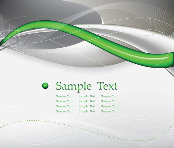 Green tech composition abstraite de fond — Image vectorielle