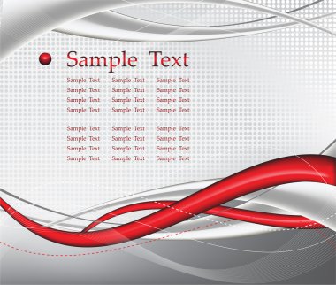 Red tech abstract background clipart