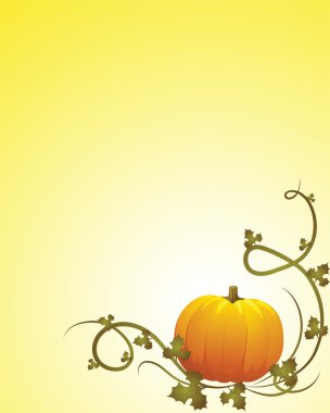 Halloween pumpkin vegetables clipart