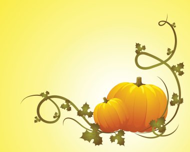 Halloween pumpkin vegetables clipart