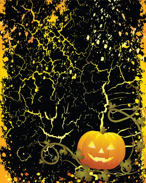 Halloween izzó háttér — Stock Vector