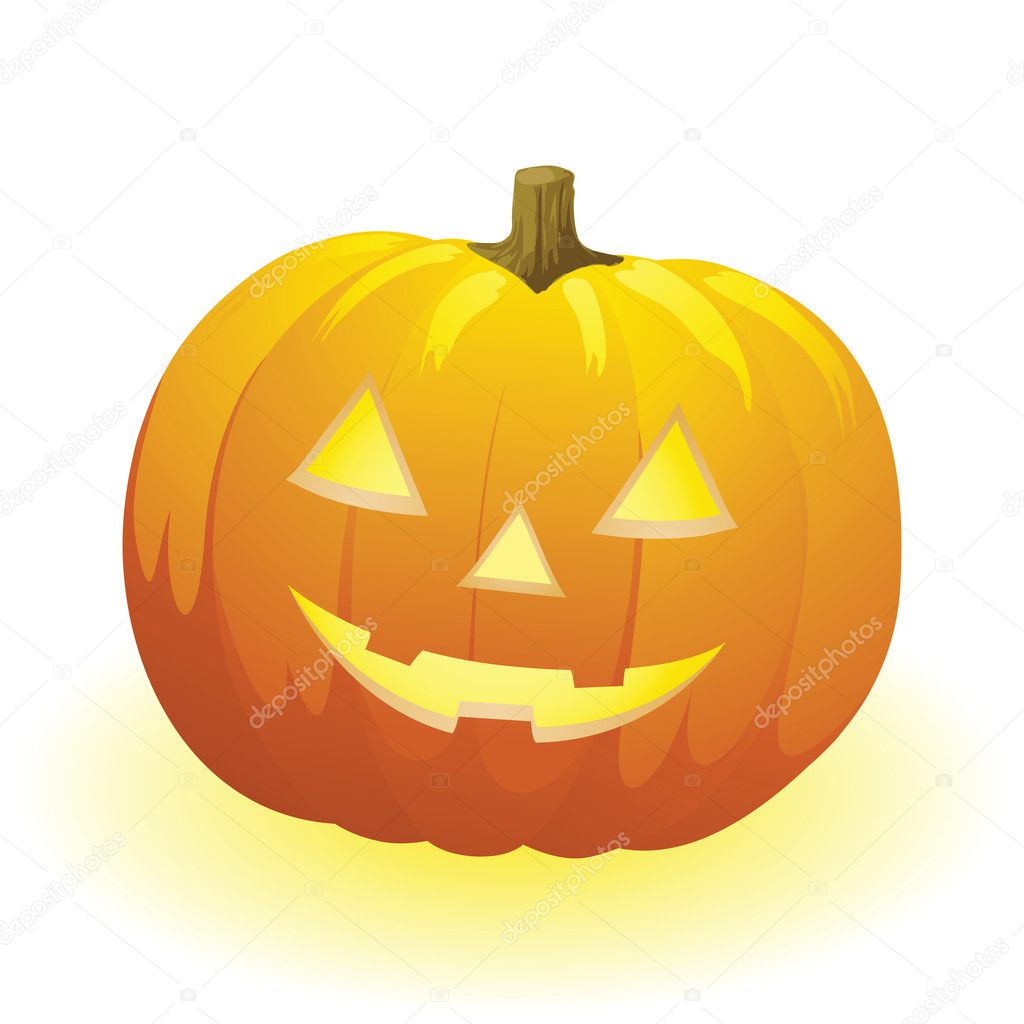 Vector halloween pumpkin