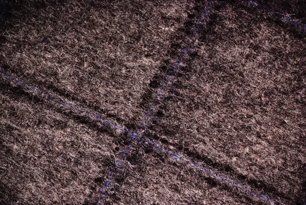 Lã cinzenta com textura transversal — Fotografia de Stock