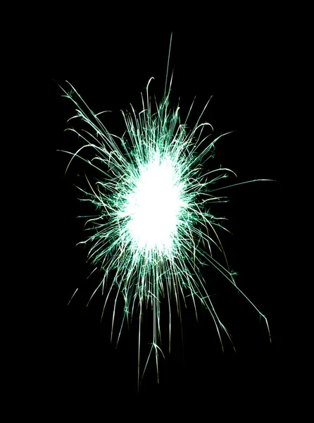 緑の花火 — ストック写真