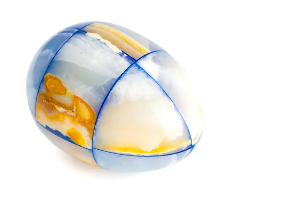 Deitado ovo de mármore — Fotografia de Stock