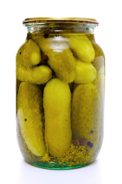 Pickles jar — Stock Photo, Image