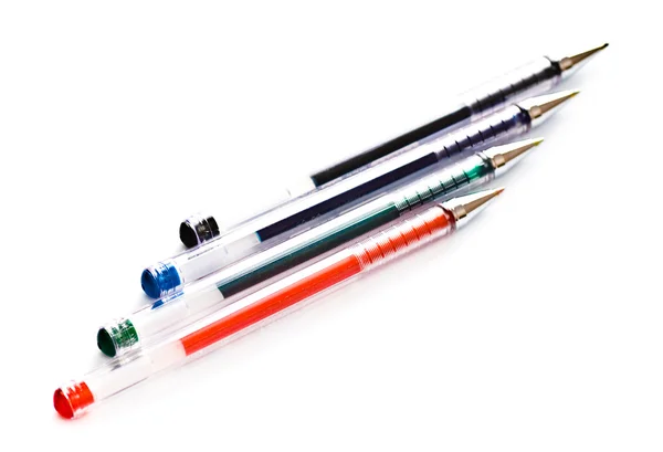 Set of gel pens — Stock Photo, Image