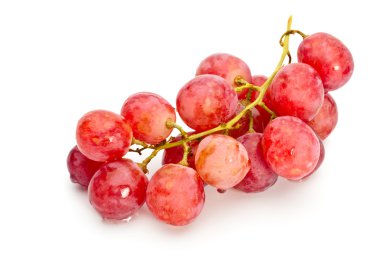 Bunch of red grape clipart