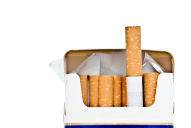 Pack of cigarettes clipart
