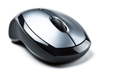 Wireless computer mouse clipart