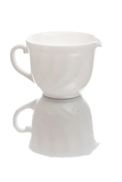 White milk jug — Stock Photo, Image