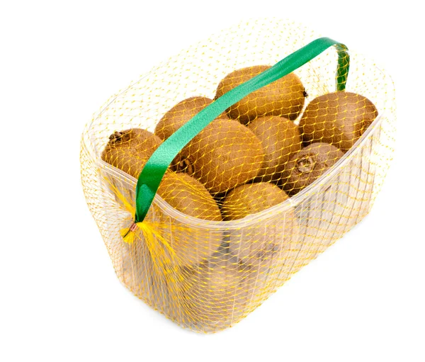 Kiwi basket — Stock Photo, Image