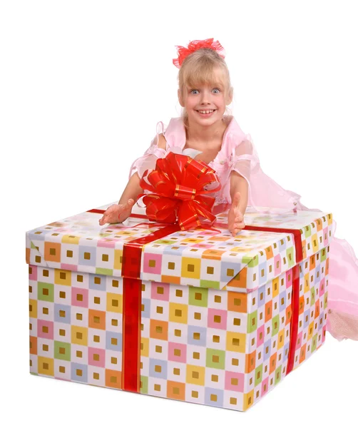 Happy time for little girl — Stock Photo, Image
