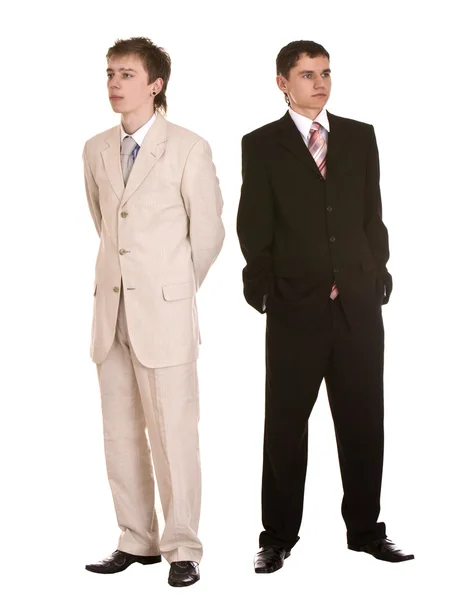 选择的两个 businessmen.concept. — 图库照片
