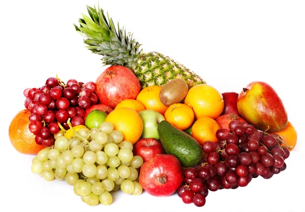 Gruppo di frutti colorati . — Foto Stock