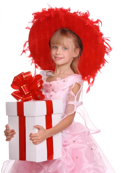Child dressed up as princesses. — Stock Photo, Image