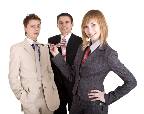 Group of in business suit. — Stock Photo, Image