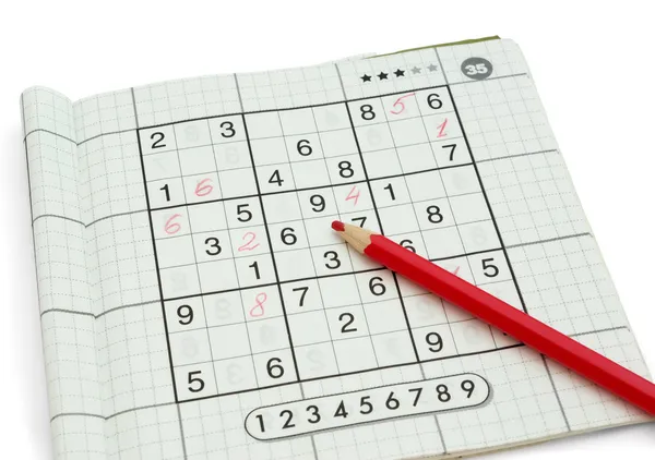 Sudoku. — Fotografia de Stock