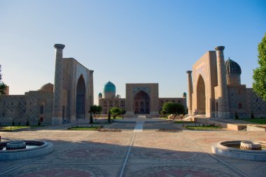 Registan Square. Samarkand clipart