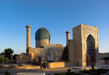 Mausoleum of Tamerlane (Timur) clipart