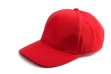 Red Baseball Cap clipart