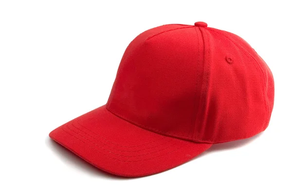 Κόκκινο καπέλο του μπέιζμπολ — Φωτογραφία Αρχείου