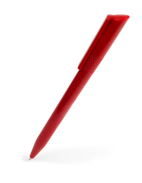 Красная ручка — стоковое фото