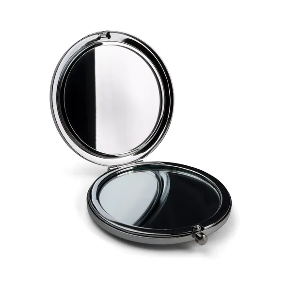 Espelho de maquiagem de bolso — Fotografia de Stock