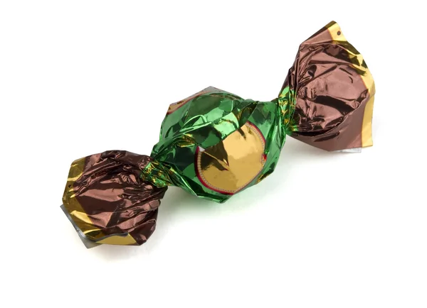 Foil wrapped candy — Stock Photo, Image