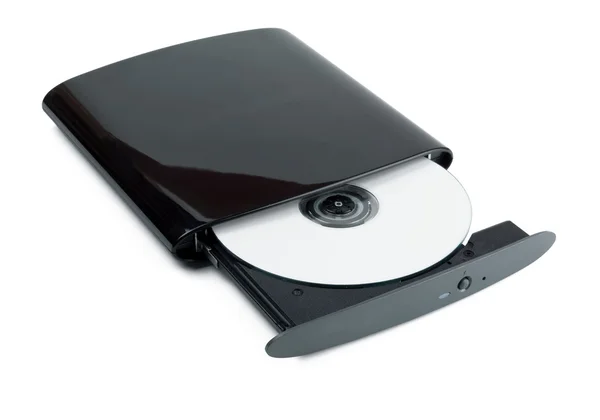 Gravador de DVD externo — Fotografia de Stock