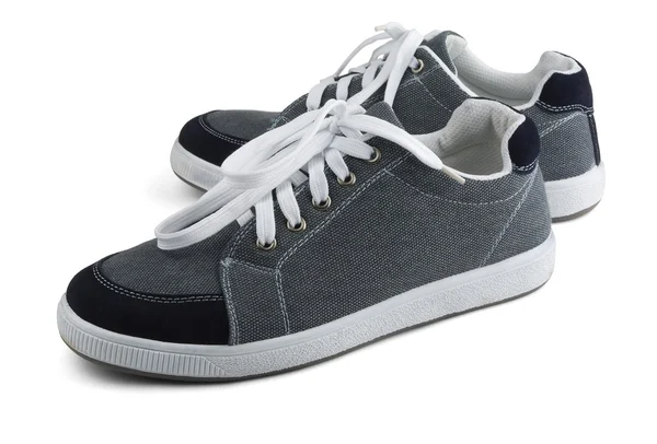 Sneakers grigie — Foto Stock