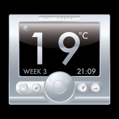 Thermostat clipart