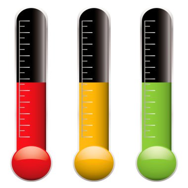 Thermometer variation clipart