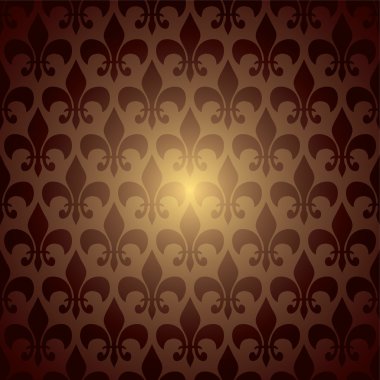 Symbol repeat brown clipart