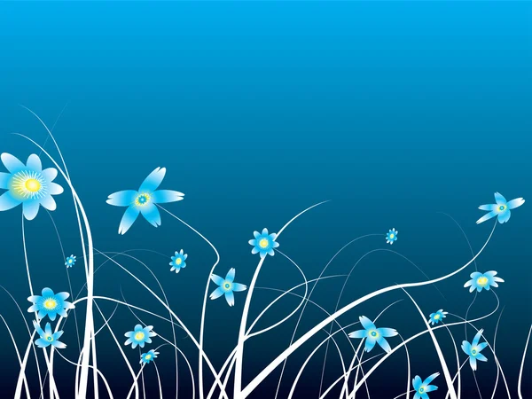 Χειμώνα λουλούδι — Διανυσματικό Αρχείο