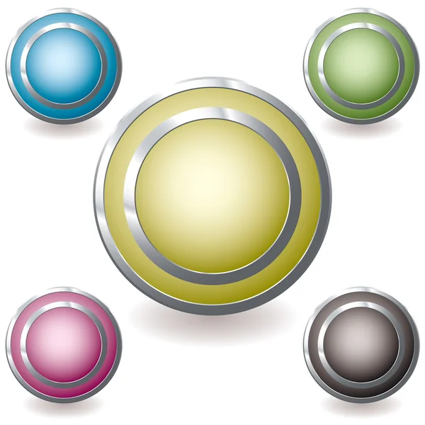 Variation de l'icône Web lueur — Image vectorielle