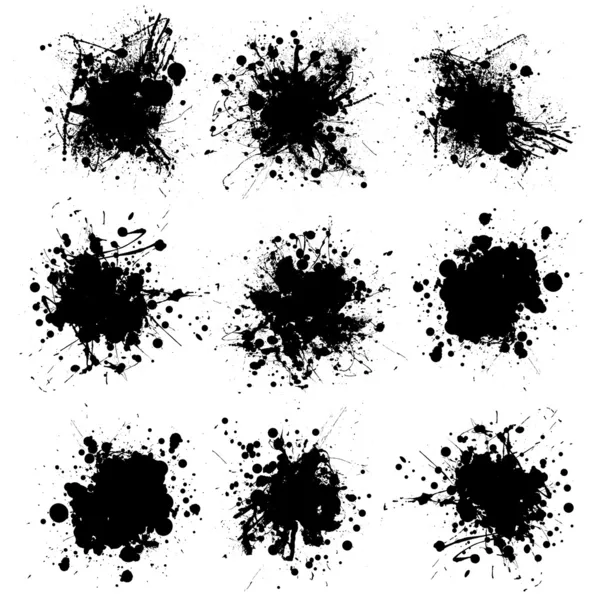 Variation combinaison splat — Image vectorielle
