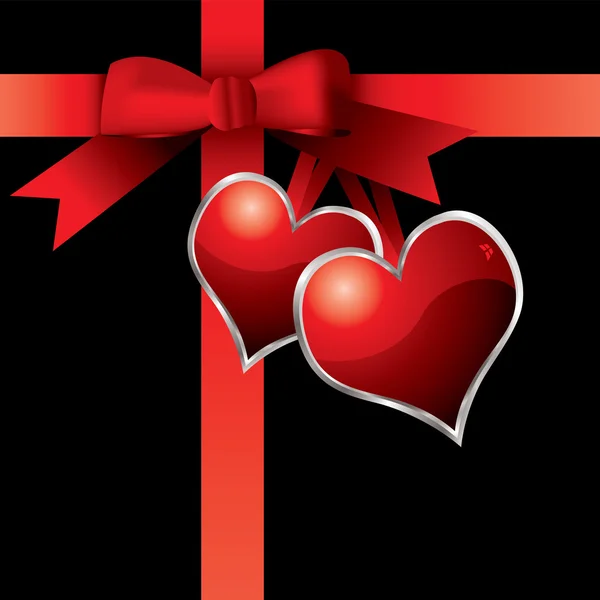 Sevgililer günü hediyesi — Stok Vektör