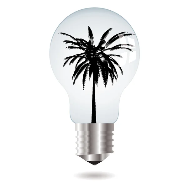 Tree bulb — Stock Vector