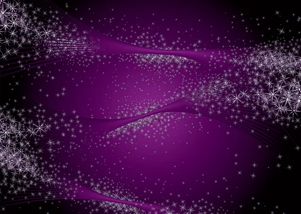 Стелла Зоряний вибух фіолетовий — стоковий вектор