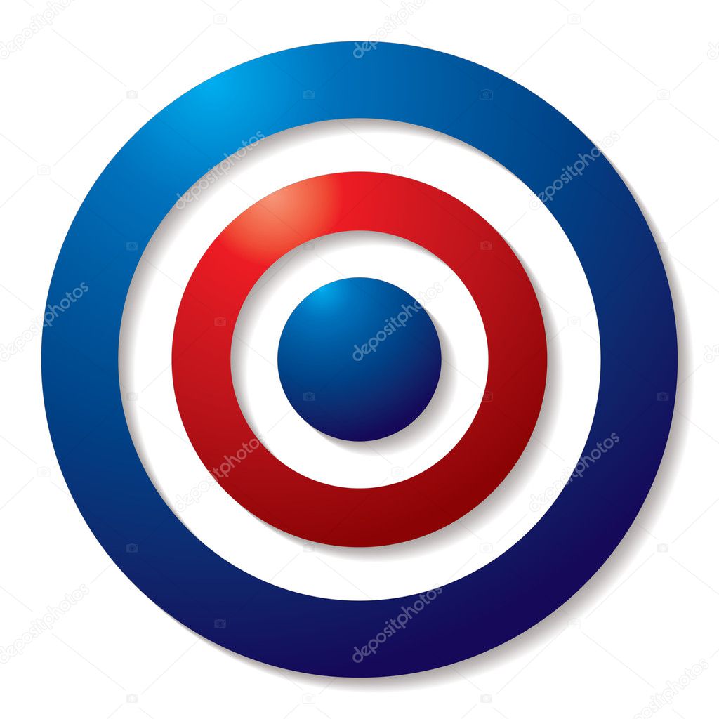 Tricolor target