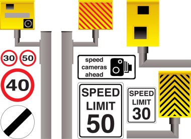 Speed camera clipart