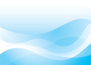 Smooth ocean wave clipart