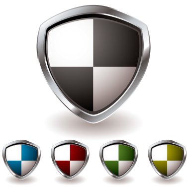 Sheild quaters clipart