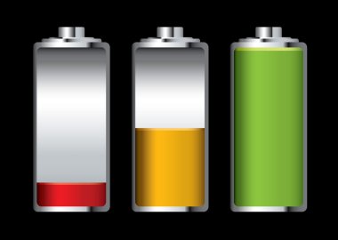 Battery charge clipart