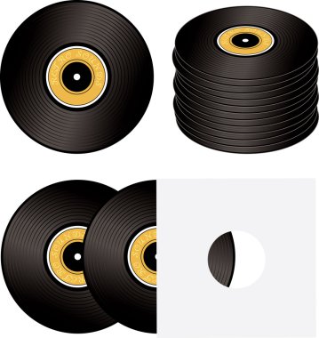 Record variation clipart