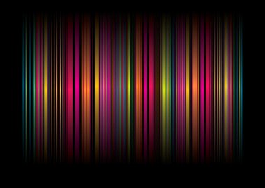 Rainbow stripe bg clipart