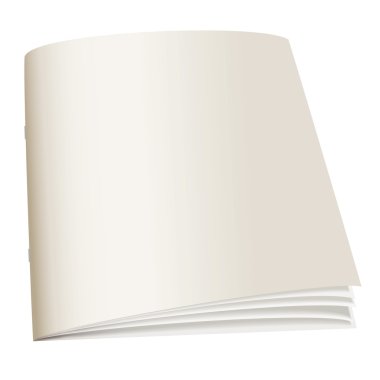 Paper back book clipart