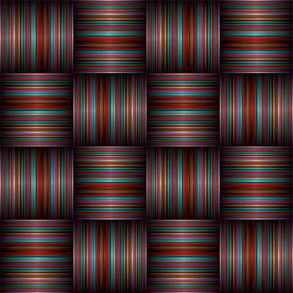 Subtle stripe weave — Stock Vector